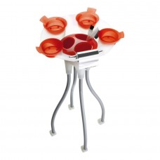 SALE-Italian Perm Hair Coloring Carts Jellyfish Red Bowls & Foiler
