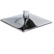 Polished 20 X 20" Chrome Pyramid Style Raised Floor Plate Square