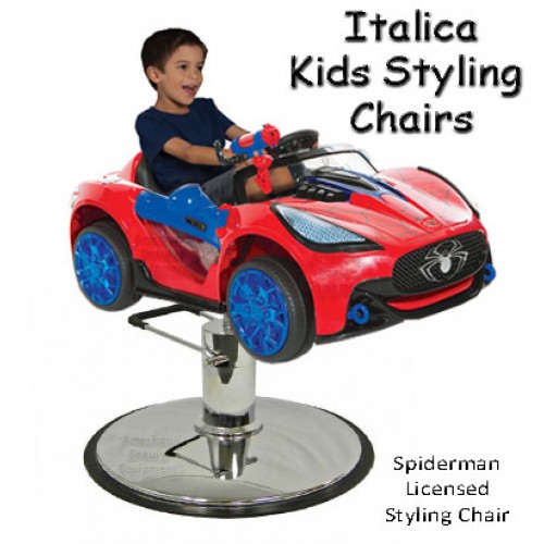 Spiderman Styling Car For Children's Hair Cuts From Italica