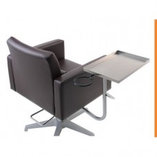 Assist A Tray Styling Chair Arm With Stainless Steel Tray Takara Belmont Model SR-AS21LD
