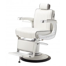 Takara Belmont Elite White Elegance Barber Chair BB-225WHT