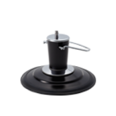 Takara Belmont BLACK K25 Elegance Barber Chair Base Complete
