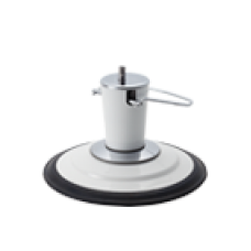 Takara Belmont K25 WHITE Elegance Barber Chair Base Complete Top Grade 