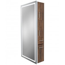 9110 Wall Hung LED Lumina Station Latte Laminate