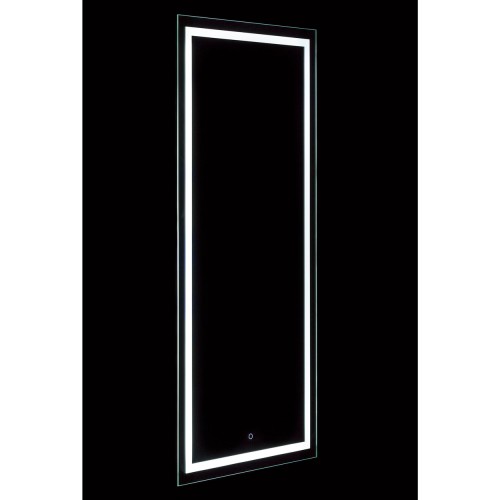 Pibbs 9110 LED Mirror Panel With Station Silver Laminate