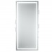 9110 LED Mirror Station White Cabinet Server