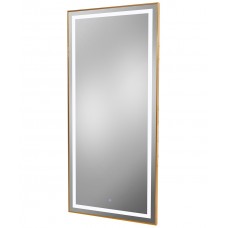 9220 Gold Frame LED Mirror 30"W X 66"H