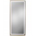 9220 Gold Frame LED Mirror 30"W X 66"H