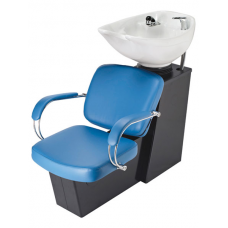 Pibbs 5239 Latina Shampoo Side or Backwash Sliding Chair Tilting Shampoo Bowl