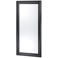 8827 Classic Wall Salon Mirror Black full Length