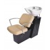 Pibbs 5237W Pisa Shampoo Side or Backwash Sliding Chair Tilting Shampoo Bowl