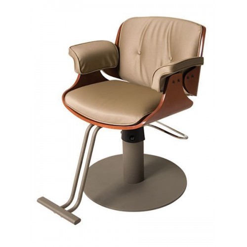 Belvedere MO11A-HPL Reclining Mondo Wood Styling Chair At American Beauty Equipment