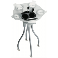 Jellyfish Hair Color Cart White Foiler With Italian Casters