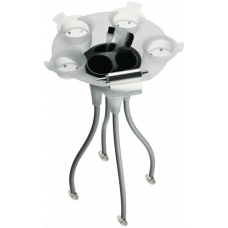 Jellyfish Hair Color Cart White Foiler With Italian Casters