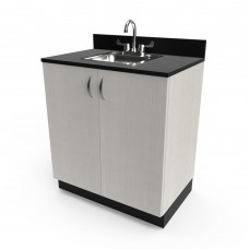 Collins 3373-32 Salon Base Cabinet With Sink For Coloring or Whatever