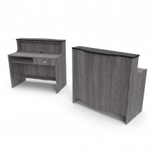 Collins 3346-45 Cameo Right Size Reception Desk