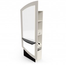 Collins 3352-36 Klips Station With Mirror Plus Ledge