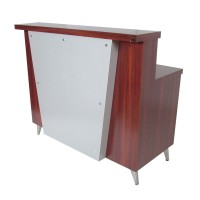 Collins 578-48 Mid Town Reception Desk With Panel Accent