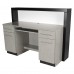 Collins 620-60 Alta Reception Desk With Decorative Panel