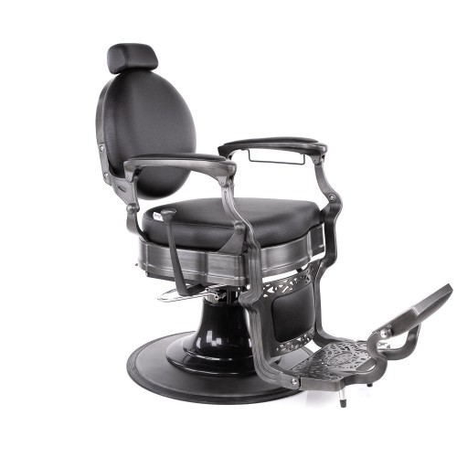 Collins 8088B Brushed Metal Princeton Barber Chair 