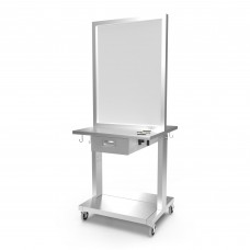 Veeco 2102-28 Stainless Steel Island Station On Wheels High Quality