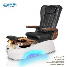 La Tulip 2 Pipeless Glass Bowl Pedicure Spa