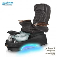 La Tulip 3 Pipeless Glass Bowl Pedicure Spa