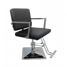 CLEARANCE B15M Charles Metal Back Styling Chair With Round Base Standard
