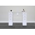 White Granite Top Nail Table