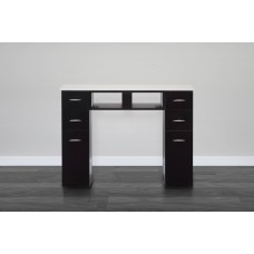 White Granite Top Nail Table