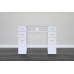 White Granite Top Nail Table