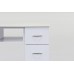 White Granite Top Nail Table
