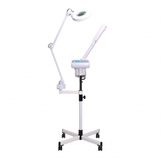 Garfield 111 Spartan Facial Steamer and Spa Treatment Lamp Combo with Aroma Therapy and Rollerstand