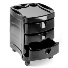 Pibbs 2045 Zorro Pedicure Trolley With 3 Drawers