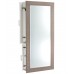 Diamond Hair Salon Mirror With Storage & Tool Panel