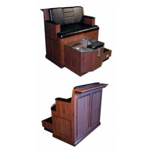 Collins 913-48 Bradford Pedicure Bench Spa For Nail Spas and Hair Salons