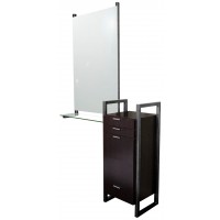 Collins 963-18 Enova AR Styling Station With Steel Sides Free Standing