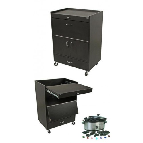 Collins 82241 Custom Hideaway Treatment Cart For Spas and Salons