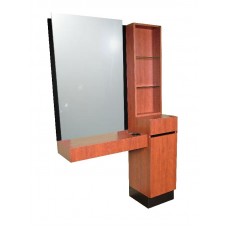 Collins 466-48 Reve Retail Tower Hair Styling Vanity With Mirror