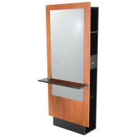 Jeffco J10 Wall Station With Back Storage Plus Full Size Mirror And Shelf USA Made