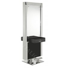 Italica M826 Stainless Mirror Island Back To Back For 2 Hair Stylists