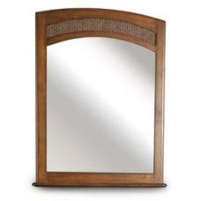 Wood Hair Styling Mirror For Barber Shops or Hair Salons Real Wood In Stock