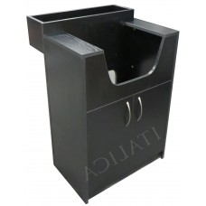 Italica CS23 Shampoo Bowl Cabinet With Bottle Well In Stock Optional Shampoo Bowl