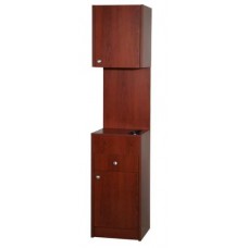 Belvedere PSHL34TF Haley Hair Salon Tower Vanity Styling Station