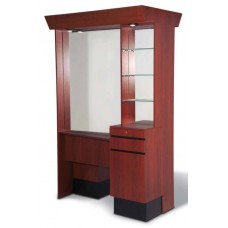 Belvedere PSDL127TF-2 Darlington Island Tower Back To Back Vanity Styling Station