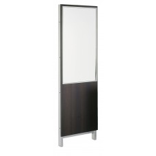 Belvedere KT193 Kalli Mirror Panel With Brushed Aluminum Mirror Frame