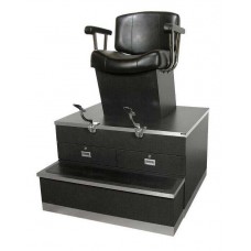 9040 USA Made Shoe Shine Booth In Many Laminate Colors Top Grade High Quality