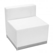 White Single Beauty Salon Spa Reception Waiting Sofa