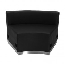 803 In Seat Piece Reception Single Sofa Black