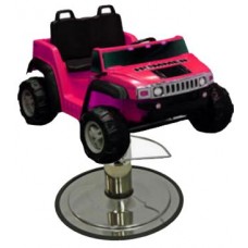 Pink Hummer Kids Styling Chair SUV With Your Choice of Base